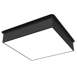 Светильник LED Грильято 200 х 200 Домино Опал Черный