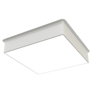 Светильник светодиодный Грильято 200х200 Домино Опал Белый